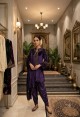PURPLE KURTA TULIP PAT